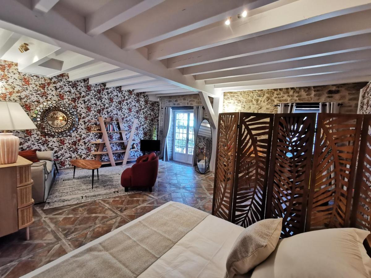 Maison D'Hotes Les Jardins Saint Eloi Le Lonzac Dış mekan fotoğraf