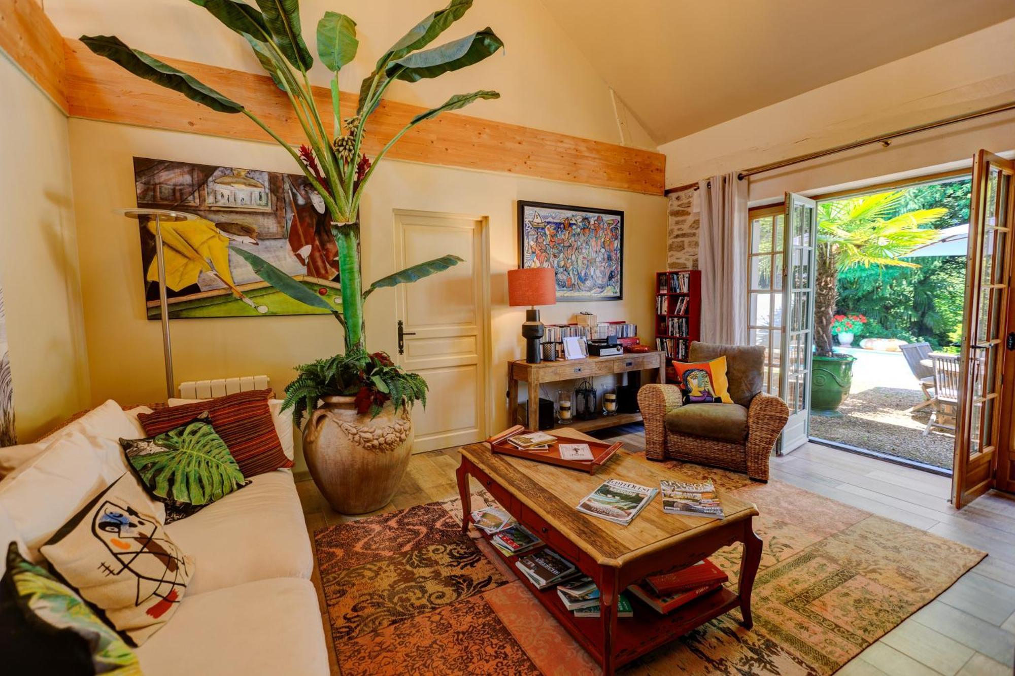 Maison D'Hotes Les Jardins Saint Eloi Le Lonzac Dış mekan fotoğraf