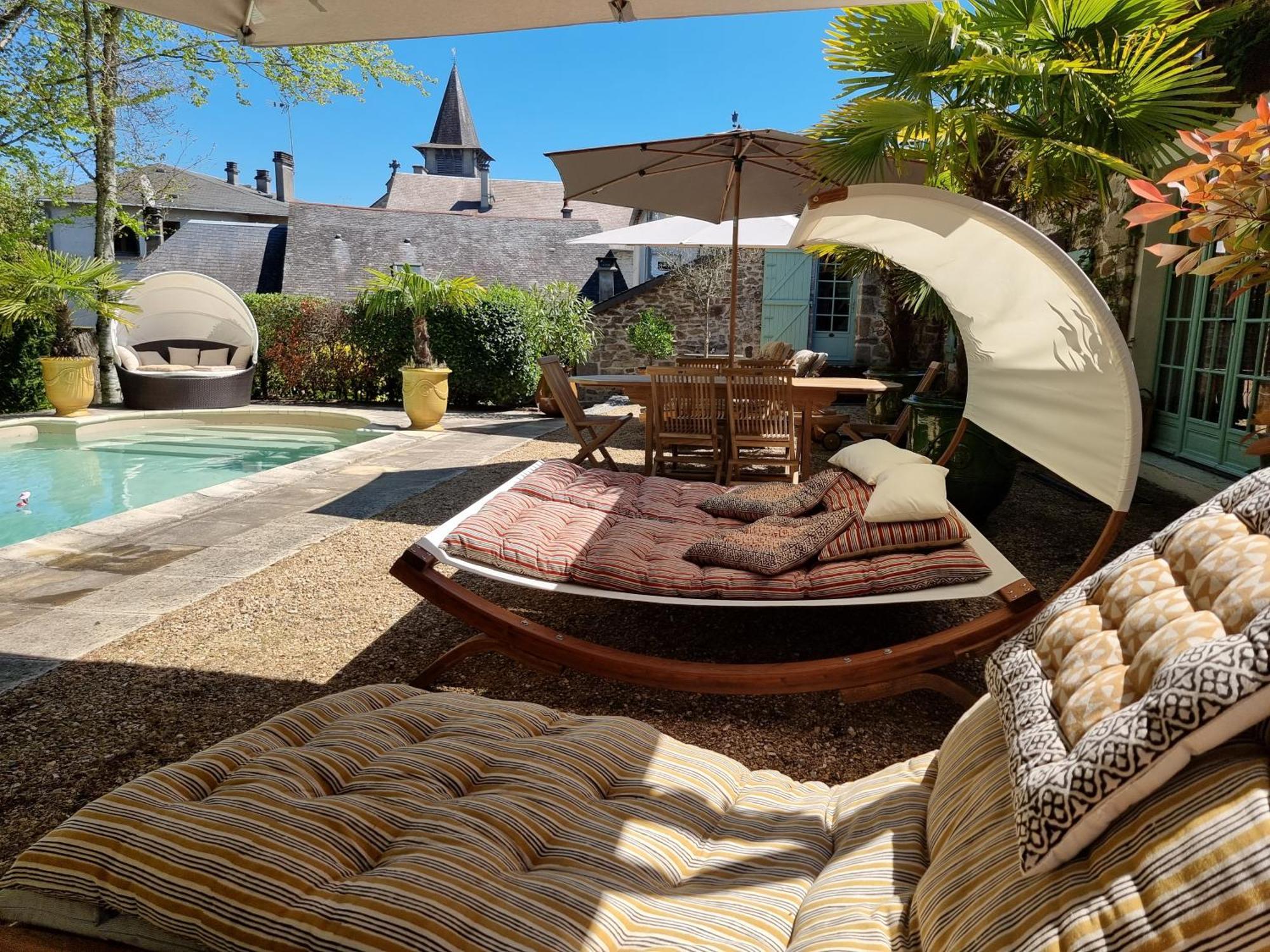 Maison D'Hotes Les Jardins Saint Eloi Le Lonzac Dış mekan fotoğraf